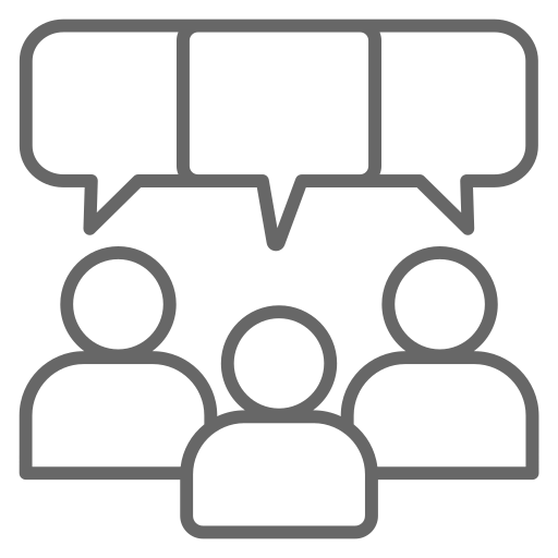 icon for having a conversation
